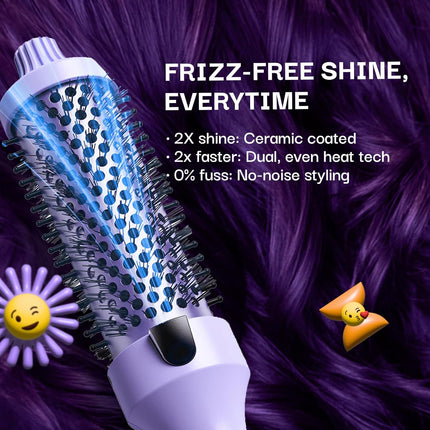 Bombae 3 in 1 Thermal Blowout Brush | 5 Heat Settings 130–210°C