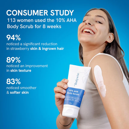 Be Bodywise 10% Lactic AHA Exfoliating Body Scrub