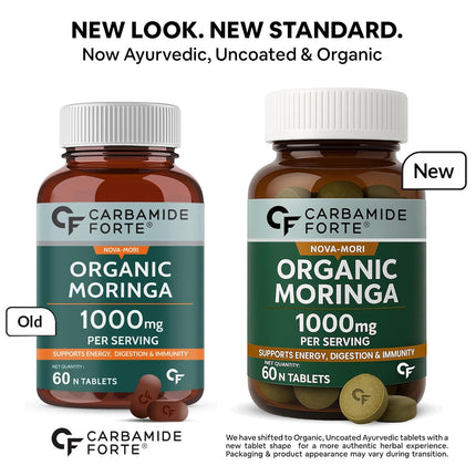 Carbamide Forte Organic Moringa Tablet with 1000mg- 60 Tablets