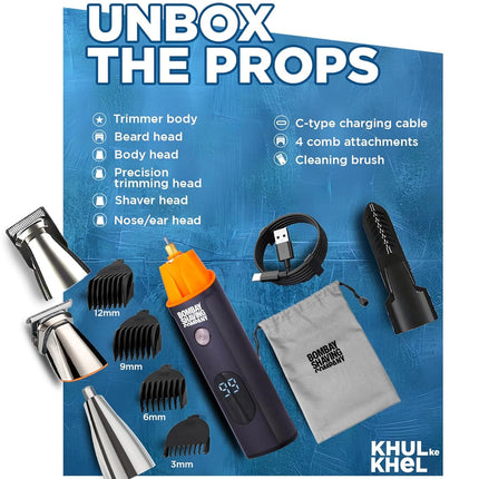 Bombay Shaving Company 11-in-1 All-in-One Grooming Kit for Men