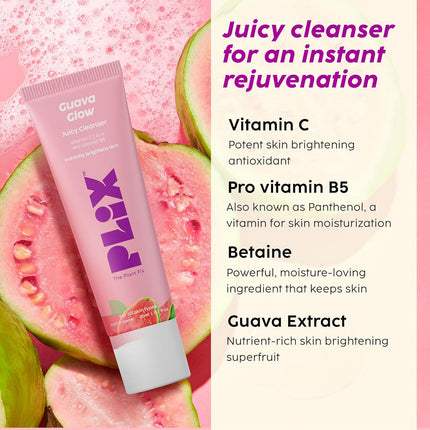 PLIX - Guava Glow Regime with 10% Vitamin C Face Mini Serum (10ml)