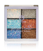 Colors Queen Moon Star 6 Color Glitter Eyeshadow Palette-15g