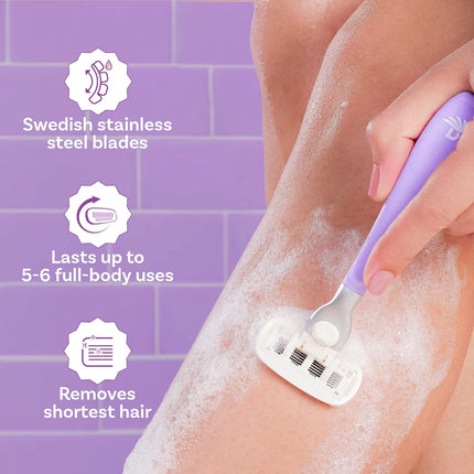 Bombae Rollplay hair removal razor Refills/Cartridge/Blades