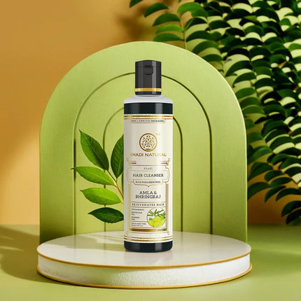 Khadi Natural Amla & Bhringraj Cleanser Shampoo -210ml