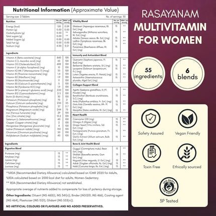Rasayanam Multivitamin- 60 Tablets