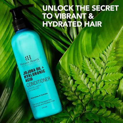 Botanic Hearth Jojoba & Hyaluronic Acid Conditioner With Keratin & Collagen-245ml