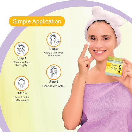 DR.RASHEL De-Tan Face Pack Face & Body (380 Ml)