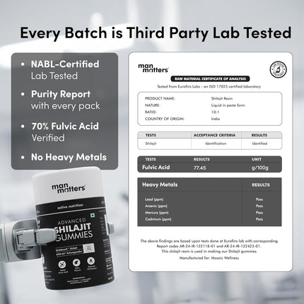 Man Matters Pure Himalayan Shilajit