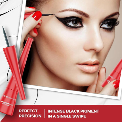 FACES CANADA Magneteyes Eyeliner - Black, 4.5ml