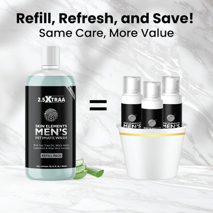 Skin Elements Men's Intimate Wash-420 ml