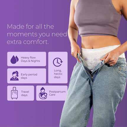 Nua 360° Comfort Period Panties | Pack of 5