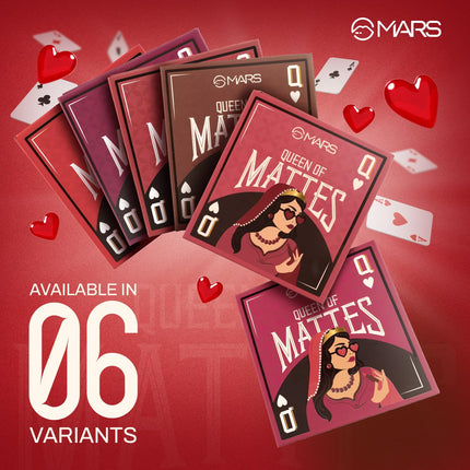MARS Queen of Mattes Lipstick Box Set (3 x 4.5 ml) -Brown