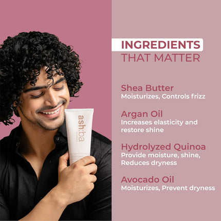 Ashba Botanics Nourishing Conditioner for Dry&Frizzy Hair-200ml