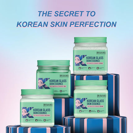 DR.RASHEL Korean Face & Body Scrub | With Rice Water & Ceramide-380ml