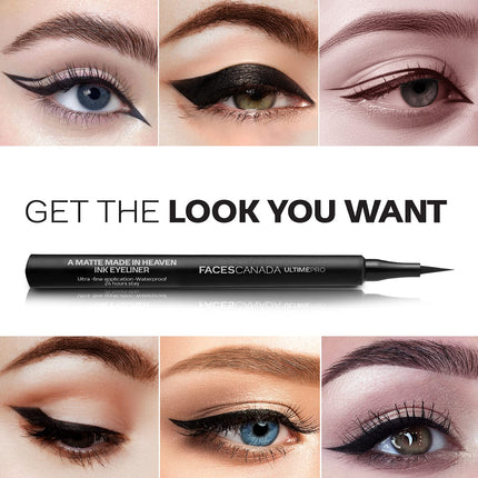 FACESCANADA Ultime Pro A Matte Made In Heaven Liquid Ink Liner 1.2 Ml (Black)