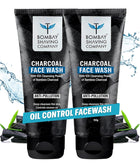 BOMBAY SHAVING COMPANY Charcoal Facewash for Men | 150g x 2