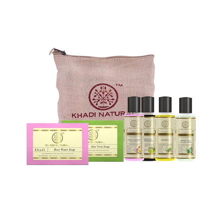 Khadi Natural Travel Kit | Skincare & Haircare