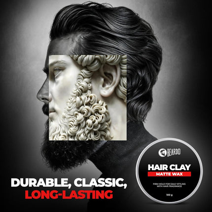 Beardo Hair Clay Wax for Men, 100 gm