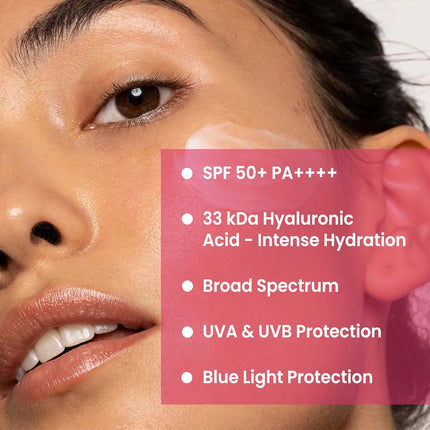 ThriveCo Water-based Sunscreen | Broad Spectrum & Spf 50 Pa++++ | UV A & UV B Protection -30ml