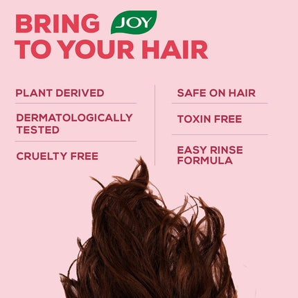 Joy Hair Fruits Hairfall Defense Conditioning Shampoo, Enriched with Pomegranate and Strawberry-340ml