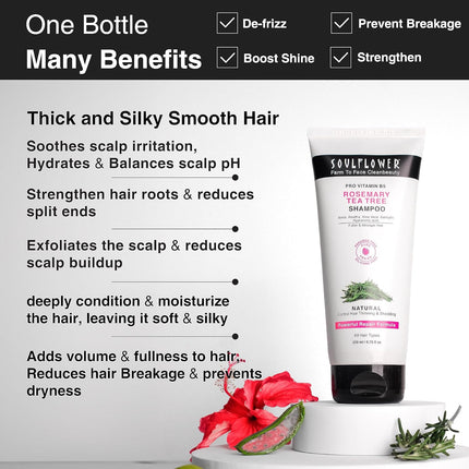 Soulflower Rosemary Shampoo -200ml