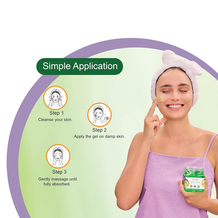 DR.RASHEL Aloe Vera Gel with natural Aloevera Extract Moisturize for Men & Women-380ML