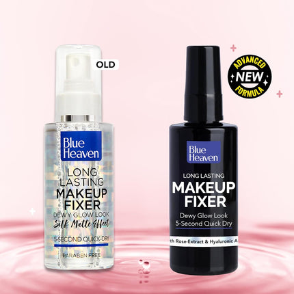 Blue Heaven Long Lasting Makeup Fixer | Infused With Aloe Vera, Vitamin- E and Vitamin B5 -60ml