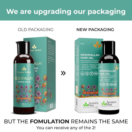 Avimee Herbal Keshpallav Hair Oil (100 ml) & Hairtone PV 1 Scalp Tonic (100 ml) & Madhu Plus Hair Serum (50 ml)