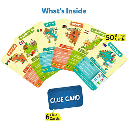 Skillmatics Guess in 10 Countries of the World, Perfect for Boys, Girls, Kids  for Ages 8, 9, 10 & Up