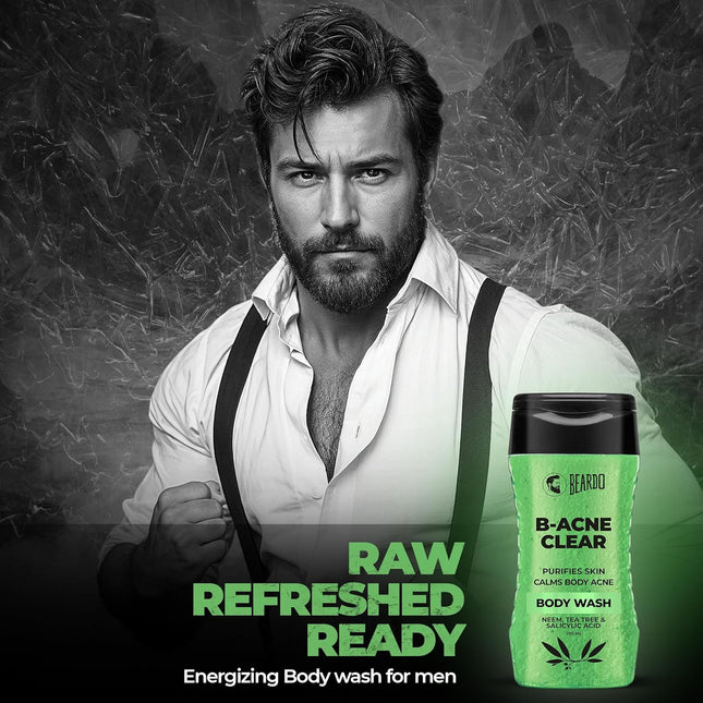 Beardo Body Acne Clear Body Wash Men 200 ml