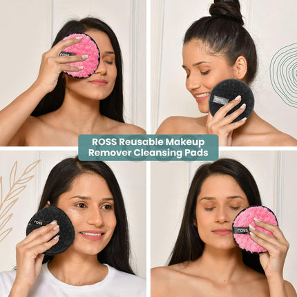 Ross Reusable Makeup Remover Pads -Pack of 2