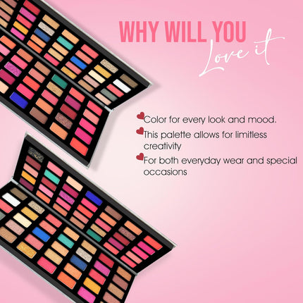 Colors Queen 70 Multi-Color Eyeshadow Palette