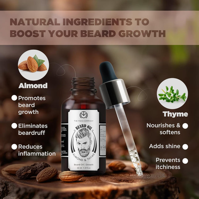 The Man Company Beard Oil for Men-30ml
