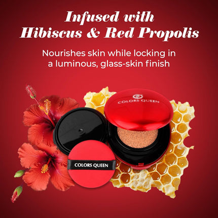 Colors Queen Red Cushion Foundation -18g