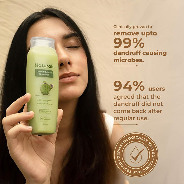 Naturali Australian Tea Tree Non-Drying Dandruff Defence Shampoo -200 ml