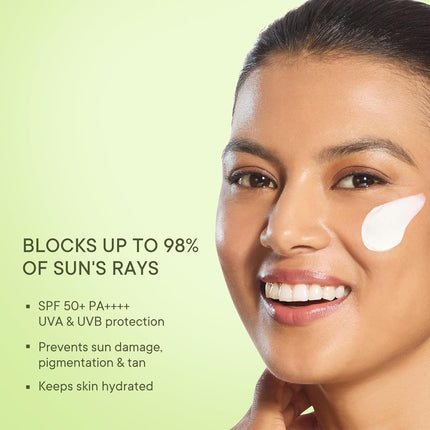 QUENCH BOTANICS Bravocado SPF 50+ PA++++ Korean Sunscreen With Vitamin E & Avocado-50ML