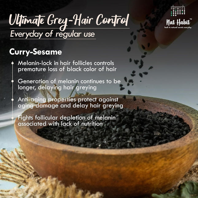 Nat Habit Curry Sesame NutriMask Fresh Hair Mask