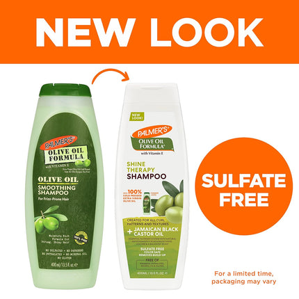 Palmer's Olive Oil Formula Smoothing Shampoo extra virgin olive oil for shine hair, 400 ml
