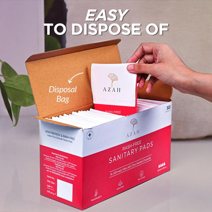 AZAH Rash Free Sanitary Pads XL for Women