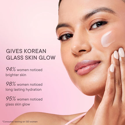 QUENCH BOTANICS Mon Ultra Light Moisturizing Gel with 2% Niacinamide, Nourishes & Adds-50ML