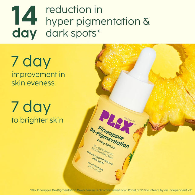 The Plant Fix Plix | Pineapple De-Pigmentation Regime with Pineapple Smoothie Moisturizer