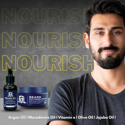 The Beard Story Beard Oil With Vitamin E & Argan Oil-30ml