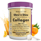 Healthy Hey Skin Glow-n-Shine Collagen Powder Orange 200g