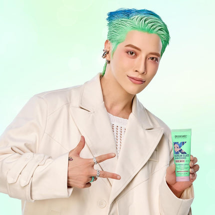 DR.RASHEL Korean Face Wash | With Rice Water & 1% Ceramide Complex-100ML