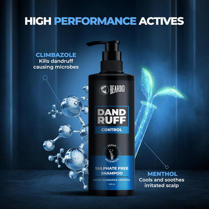 Beardo Dandruff Control Sulphate Free Shampoo for men 200 ml