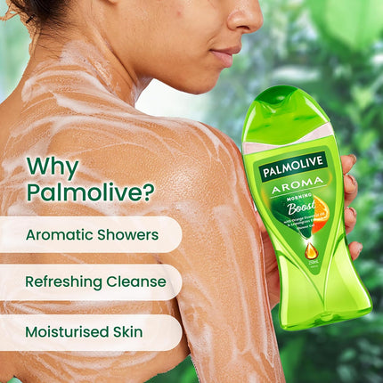 Palmolive Aroma Morning Tonic Body Wash, Pack of 2 x 250ml Shower Gel