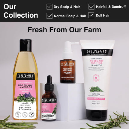 Soulflower Rosemary Essential Oil-15ml