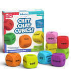Skillmatics Conversation Cubes for Kids 8 Wooden Cubes for Ages 4, 5, 6, 7 and Up