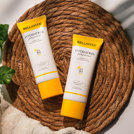 BELLAVITA Water based Hydrating Sunscreen, SPF 50, Lightweight PA+++ 50ML