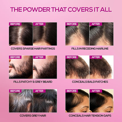 RENEE Cover-Up Hair Powder 4gm - Black 4gm